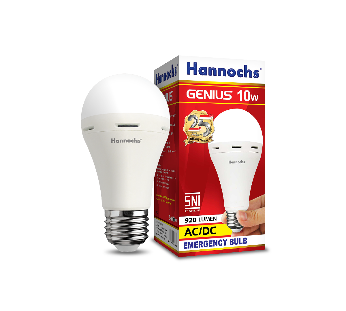 LED Emergency Bulb - Hannochs