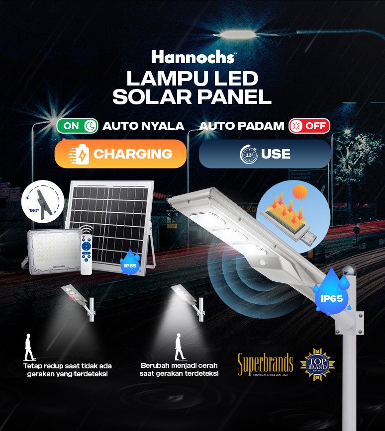 Hannochs LED Solar Panel